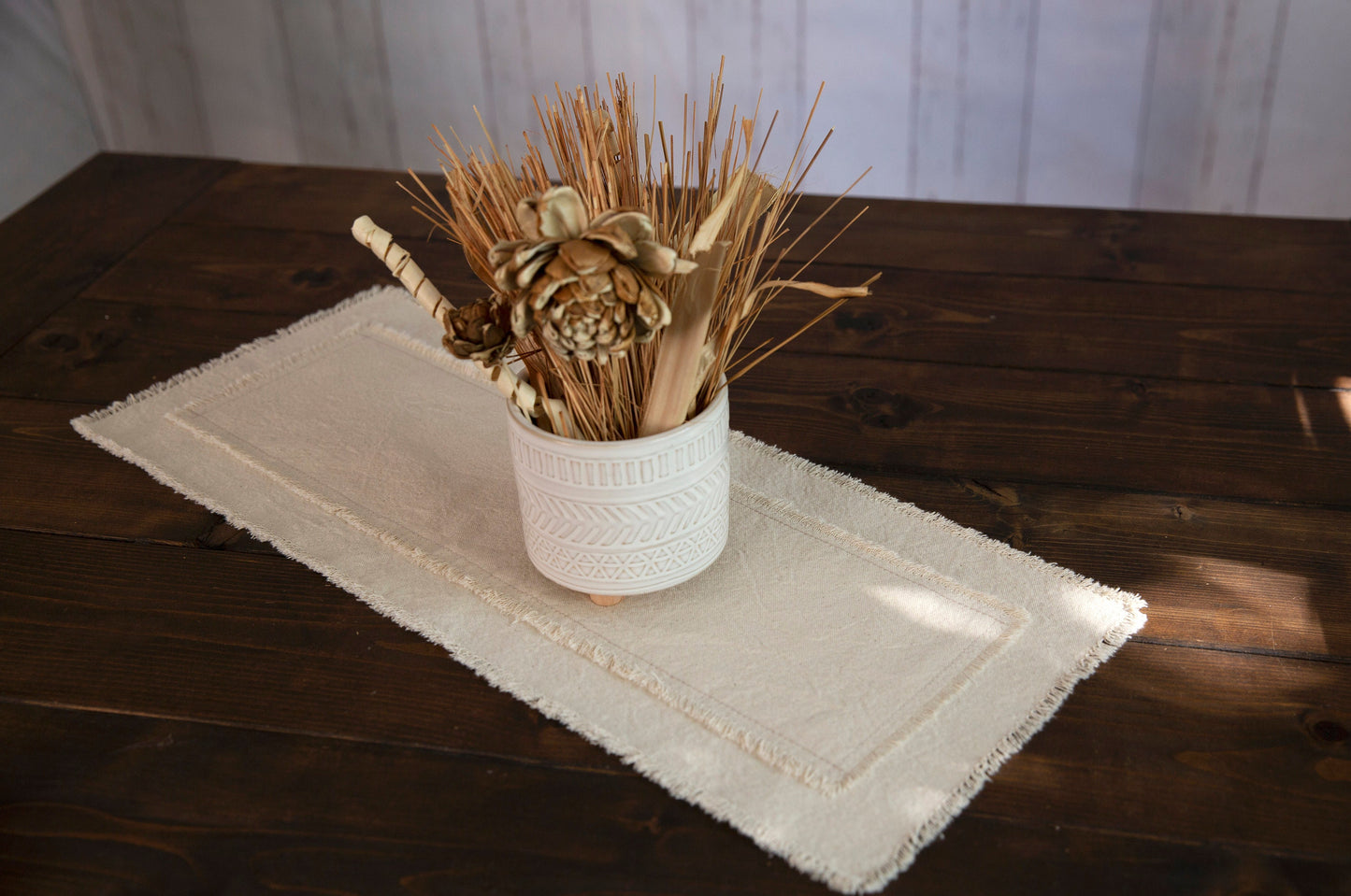 small table runner farmhouse Diantily Decor