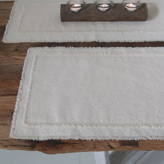 farmhouse placemats rustic Daintily Decor